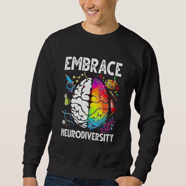 Embrace Neurodiversity Autism Awareness Shirt Teac (Vorderseite)