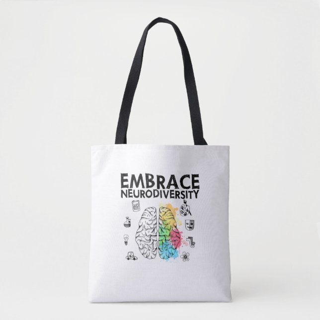 Embrace Neurodiversity-Autismus-Bewusstsein (Vorderseite)