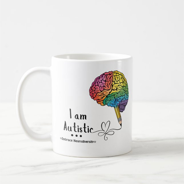 Embrace Neurodiversity Mug Kaffeetasse (Links)
