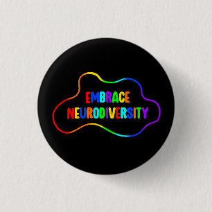 Embrace Neurodiversity   Neurodivere Sensibilisier Button