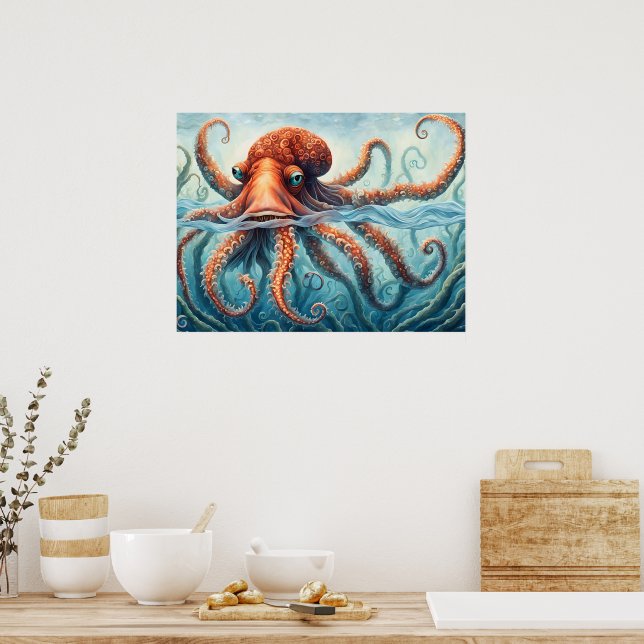 Embrace of the Deep Poster (Küche)