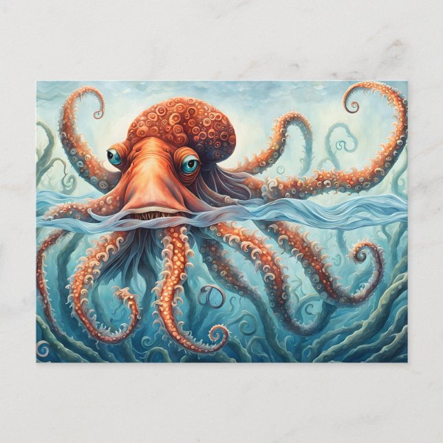 Embrace of the Deep Postkarte (Vorderseite)