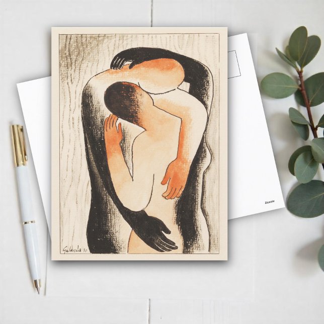 Embrace Postkarte (Von Creator hochgeladen)