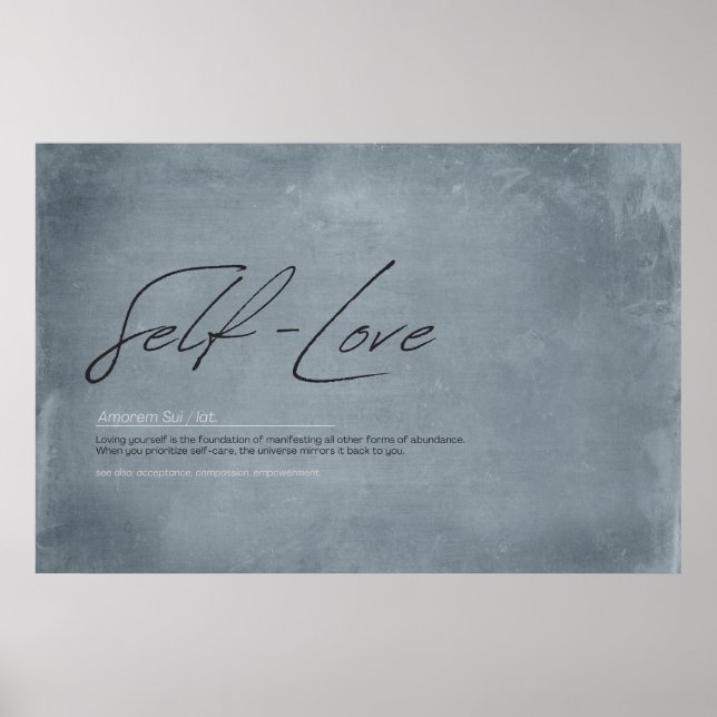 Embrace Self-Liebe: Ihre Reise zur Erfüllung Poster (Vorne)