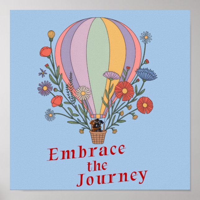Embrace The Journey Poster (Vorne)