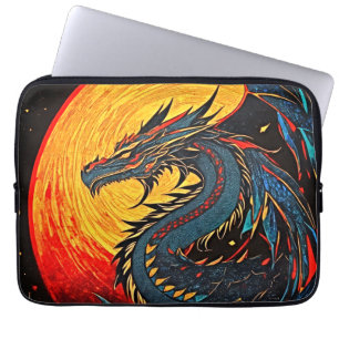 Embrace the Majestät: Regal Dragon Laptopschutzhülle