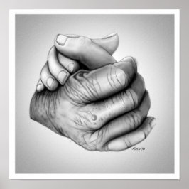 Embrace von Aleta Poster