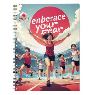 Embrace Your Fee - kawaii Motivierend Runner Notizblock