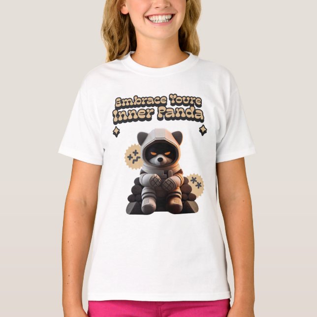 Embrace Youre Inner Panda T-Shirt (Vorderseite)