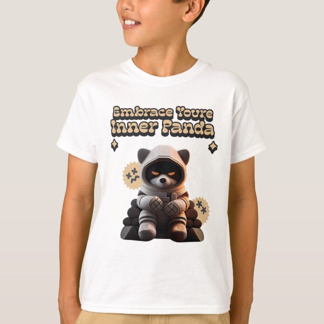 Embrace Youre Inner Panda T-Shirt (Vorderseite)