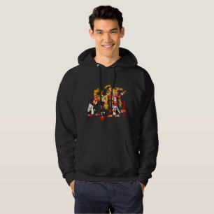 Embrace Zeitlose Kunst : Vintage Mixtec Culture Hoodie
