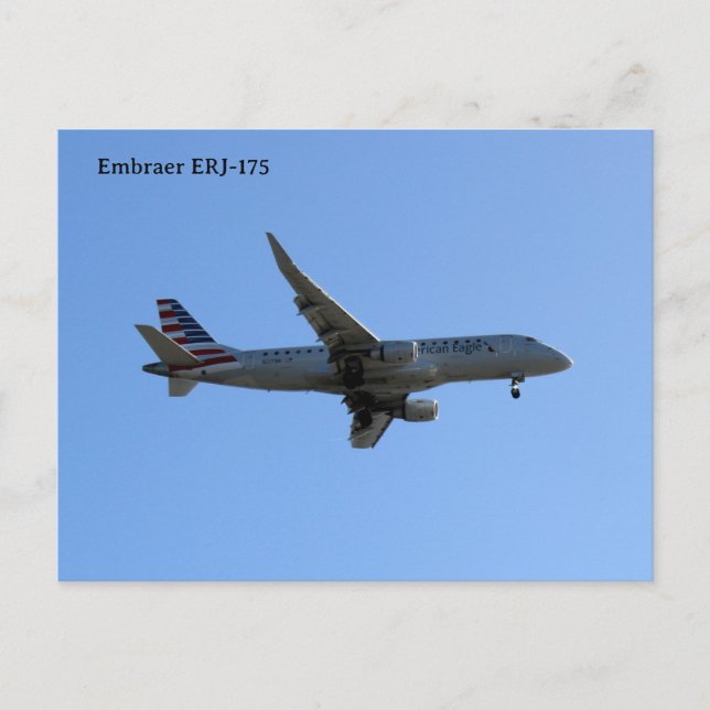 Embraer Postkarte (Vorderseite)