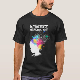 Embraise Neurodiversity ASD Autismus Bewusstsein M T-Shirt