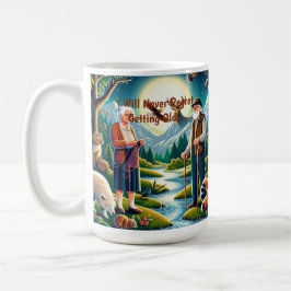 Embraise the Journey: Eine zeitlose Hommage an das Kaffeetasse