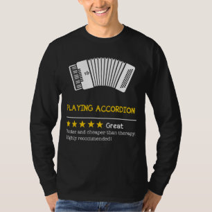 Embrase den Squeeze: Accordion - Ihre Quirky Thera T-Shirt