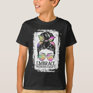 Embrase Neurodiversity-Autismus Bewusstsein Neurod T-Shirt