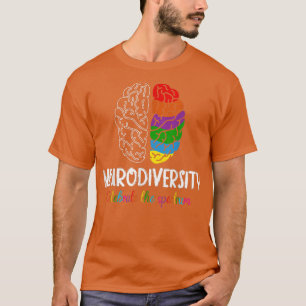 Embrase Neurodiversity Spektrum ASD ADHD Rainbow B T-Shirt
