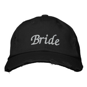 Embroider Geschenke Bride Hat Kappe