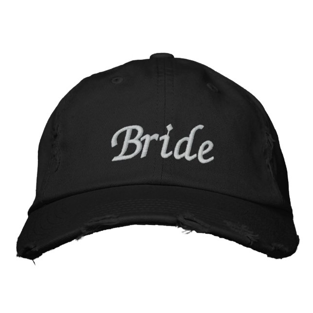 Embroider Geschenke Bride Hat | Kappe (Vorderseite)