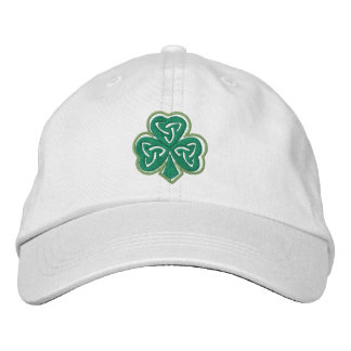 Embroidered Green Clover Celtic Cap Bestickte Baseballkappe