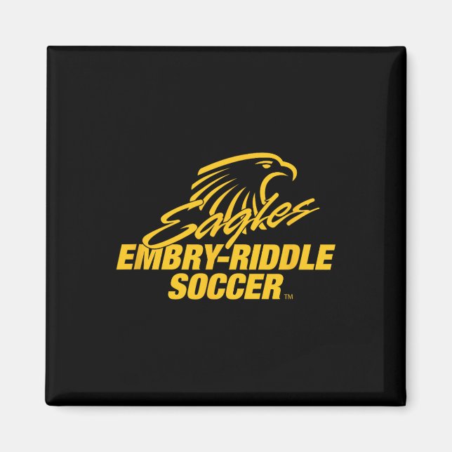 Embry-riddle Eagles Fußball Ncaa Er10  Magnet (Vorne)