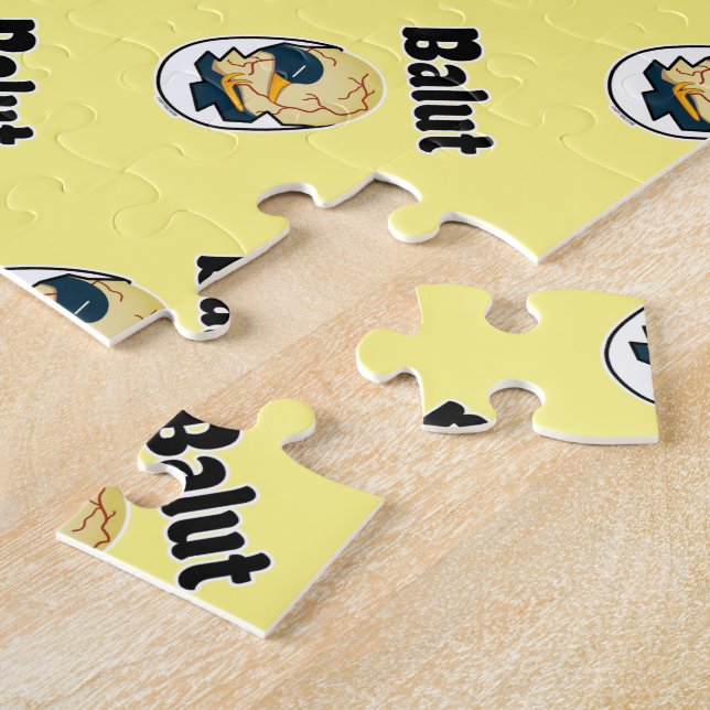 Embryo-Eiprotein der Balut-Ente Filipino Puzzle (Seite)