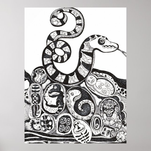 Embryonale Brüterei Poster (Vorne)