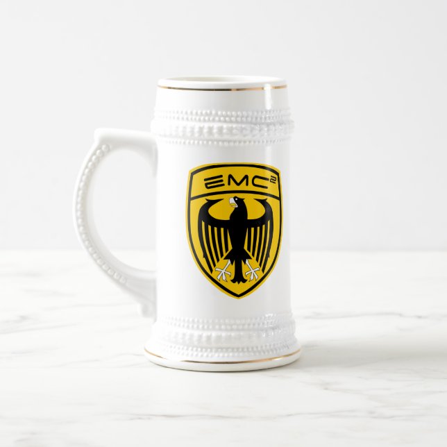EMC2 Beer Stein Bierglas (Links)