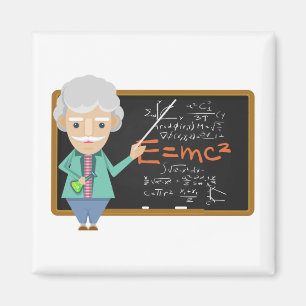 EMC2-Formel-Lehrer Magnet