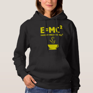 Emc2 Wissenschaft Kaffee Energie Milch Nerd Physik Hoodie