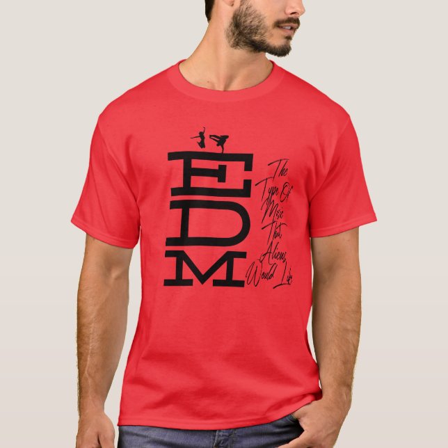 EMD Alien Music T-Shirt (Vorderseite)