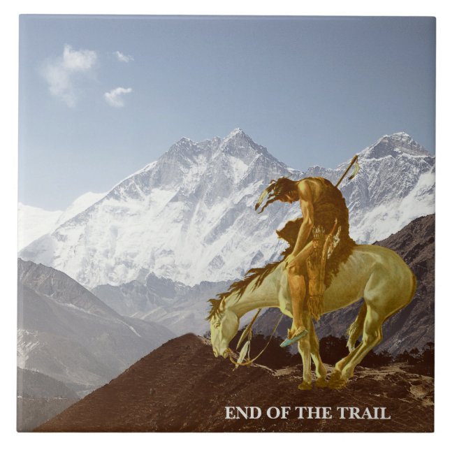 EMD DES ZUGES FLIESE (Vorderseite)