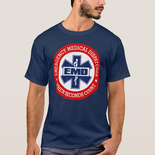 EMD (Emergency Medical Dispatcher) T-Shirt (Vorderseite)