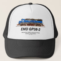 EMD GP38-2 Diesel Lokomotive GATX blau und weiß