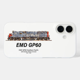 EMD GP60 Diesellokomotive des südlichen Pazifiks iPhone 16 Hülle