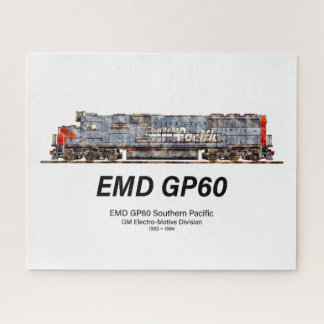 EMD GP60 Diesellokomotive des südlichen Pazifiks Puzzle