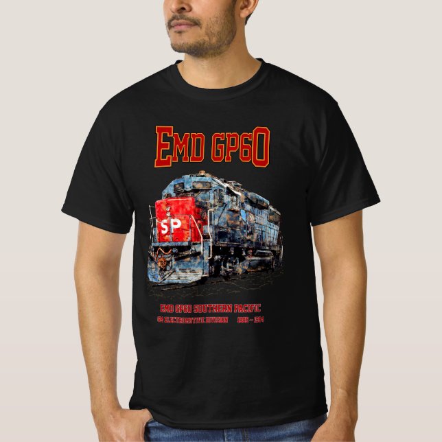 EMD GP60 Diesellokomotive des südlichen Pazifiks T-Shirt (Vorderseite)