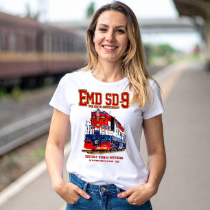EMD SD-9 USA 250. Jubiläums-Erbelokomotive T-Shirt