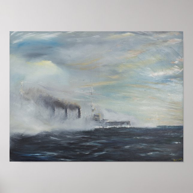 Emden 'Der Schwan des Ostens' 1914 2011 Poster (Vorne)