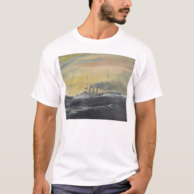 Emden reitet den Wellen Indischen Ozean 1914 2011 T-Shirt (Vorderseite)