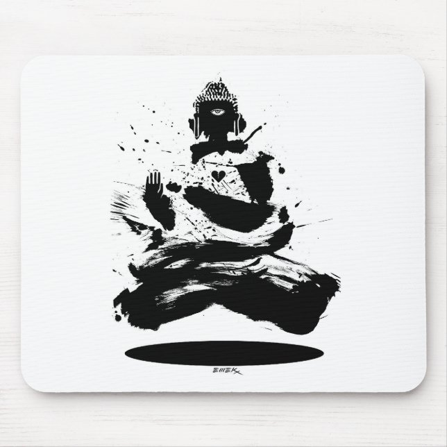 emek_buddha_mousepad mousepad (Vorne)