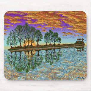 emek_lake_guitar_mousepad mousepad