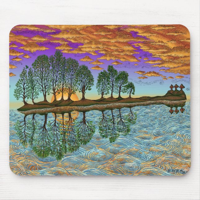 emek_lake_guitar_mousepad mousepad (Vorne)
