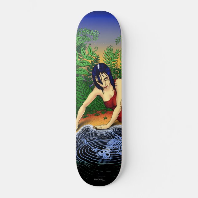 Emek "Reflexion " Skateboard (Vorderseite)