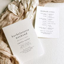 EMELIA Einzigartiges neutrales Rustikales Bachelor