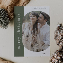 EMELIA Green Xmas Gruß Foto frohe Weihnachten