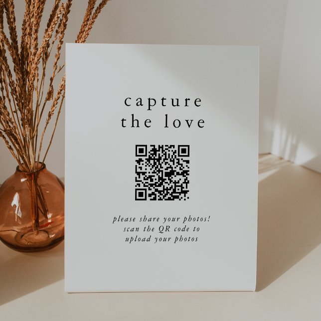 EMELIA Modernes Boho Rustikale Capture the Liebe W Sockelschild (EMELIA Modern Boho Rustic Capture the Love Wedding Pedestal Sign)