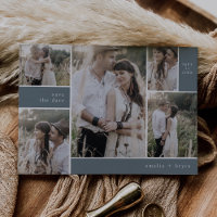 EMELIA Multi Foto Dark Blue Boho Vintage Wedding