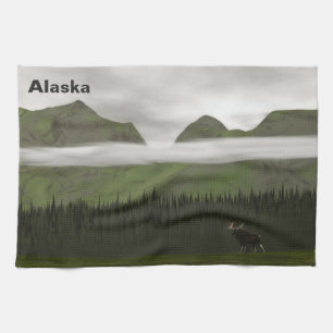 Emerald Alaska Geschirrtuch