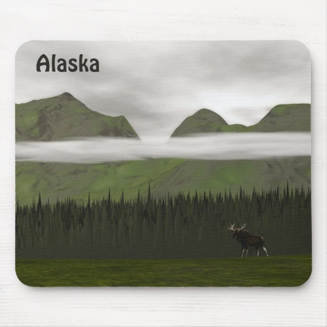 Emerald Alaska Mousepad (Vorne)